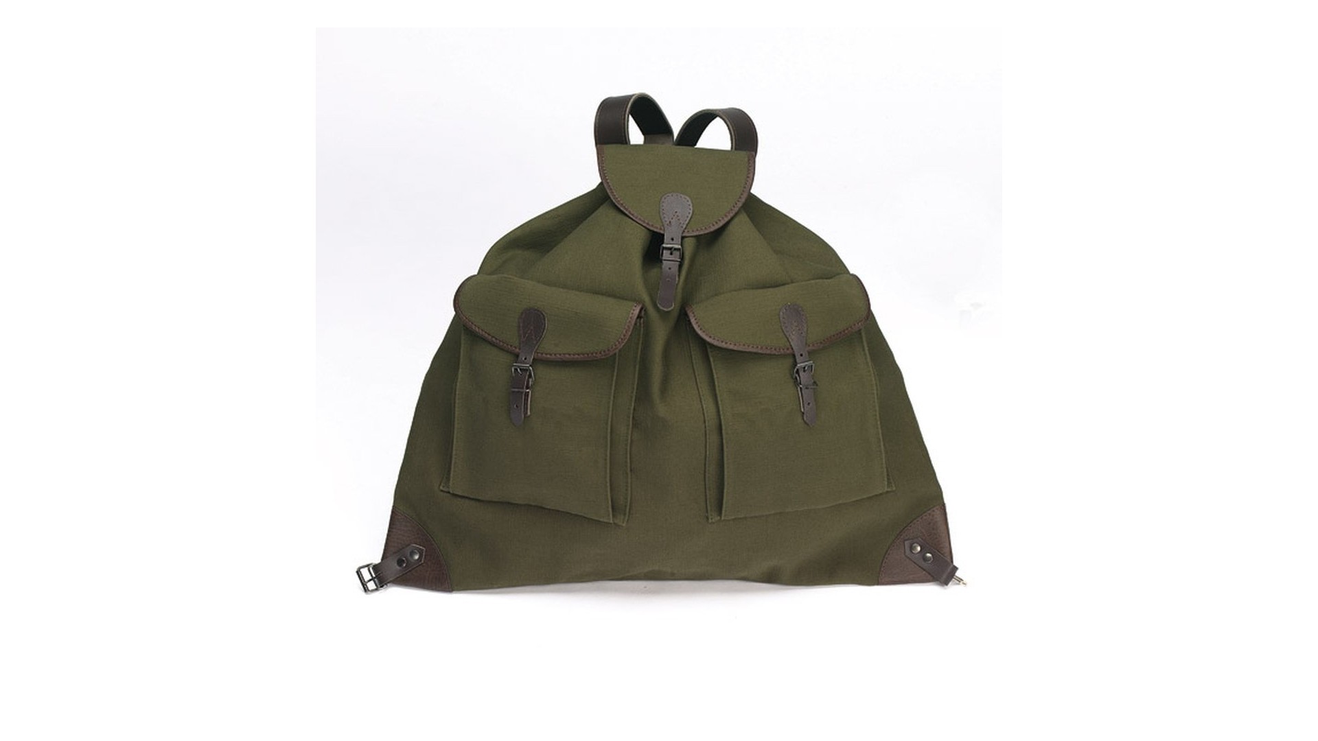 Segeltuch-Jagdrucksack 50x55 cm